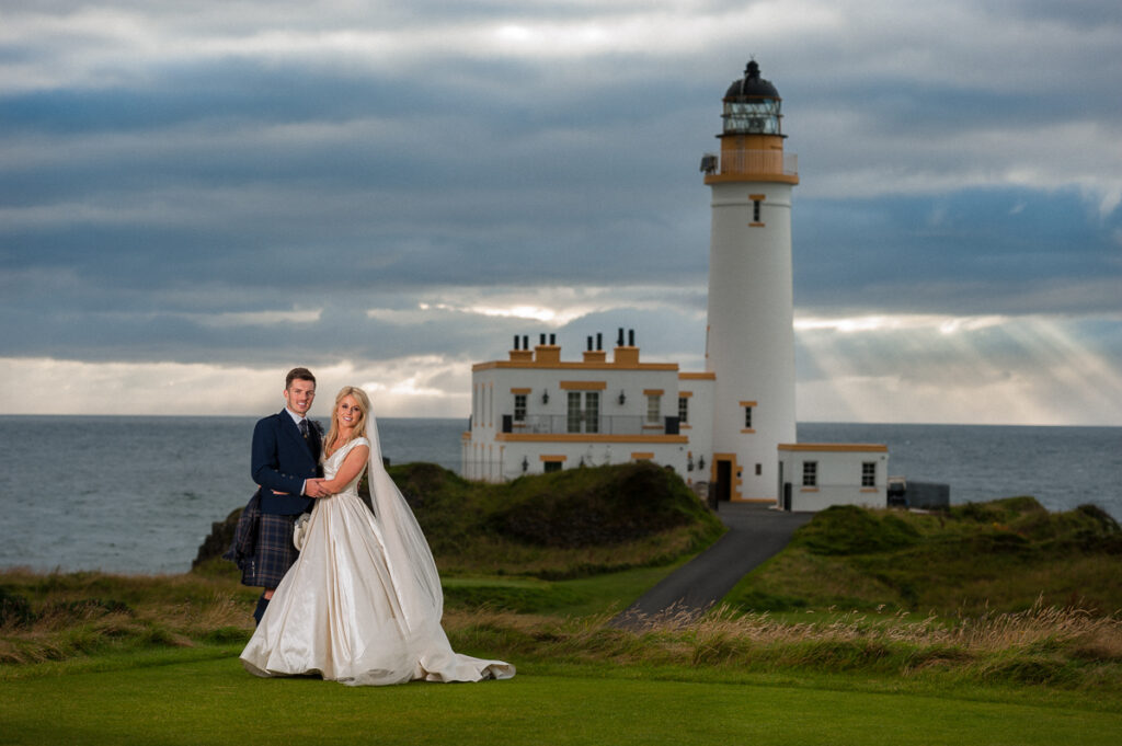 Turnberry wedding photo by Andi Watson Photography