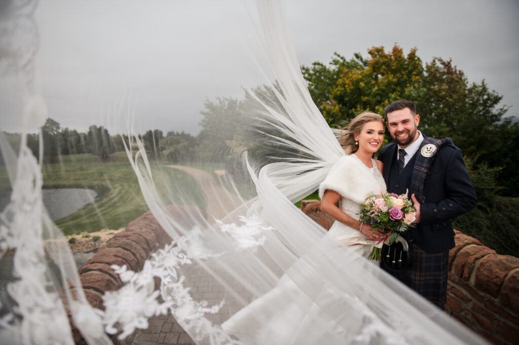 lochside wedding photo