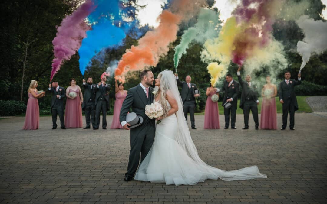 Stunning Crossbasket Castle Wedding Photos + Film | Hollie + Kieron